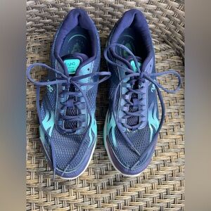 Ryka Devotion Plus 2 Women Blue/Teal Walking Shoe Sneakers REZORB Cushioning 11M